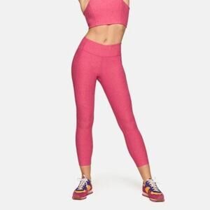 Outdoor Voices Pink Leggings Ankle Crop